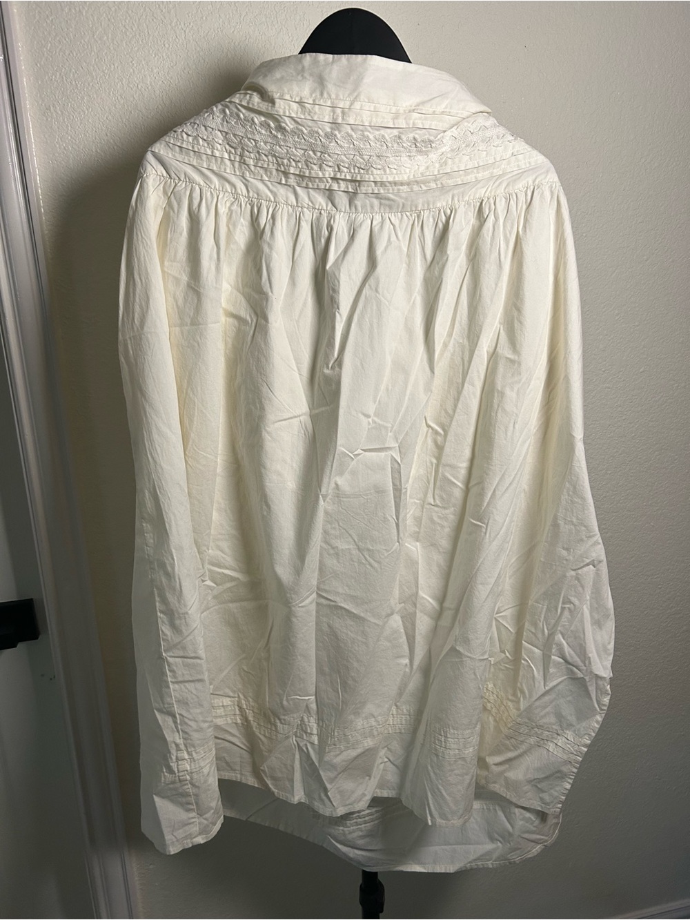 Target Cream Maxi Skirt With Embroidery